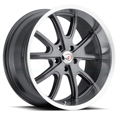 One 18x8.5 Vision 143 Torque 5x120 32 Gunmetal Wheel Rim 83