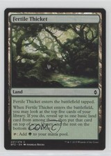 Fertile Thicket Magic: Battle For Zendikar BFZ #237