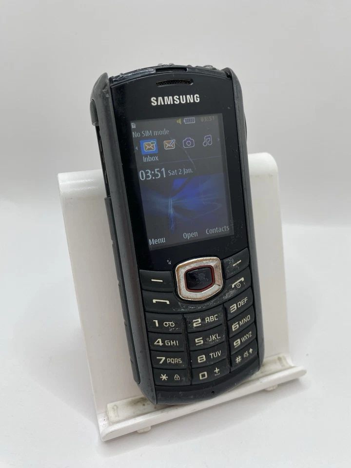 Samsung B2710 Black Unlocked 30MB 2.0" 2MP Rugged Mobile Button Phone #C17, photo 4 of 5