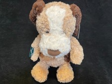 Mary Meyer Plush Puppy Dog Brown Tan Stuffed Animal 10" Soft Toy   NEW with Tags