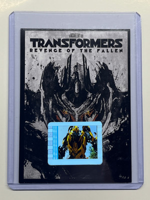 Transformers 2 Sammelkarte mit 35mm Film-Cell Kino Hasbro MOC MISB Fan Geschenk