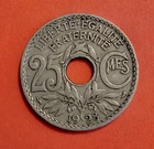 ** FRANCE - 25 cmes Lindauer 1928 (lot 2) **