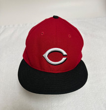 VTG Cincinnati Reds Cap New Era Diamond 59fifty Collection 7 3/8