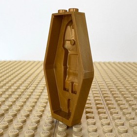 LEGO Scooby Doo: Gold Mummy Sarcophagus Coffin Lid, 30164, 75900, MUSEUM, 2015