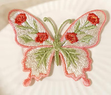 iron on patch/applique butterfly 2 3/4 x 2 1/4-inch FREE SHIPPING