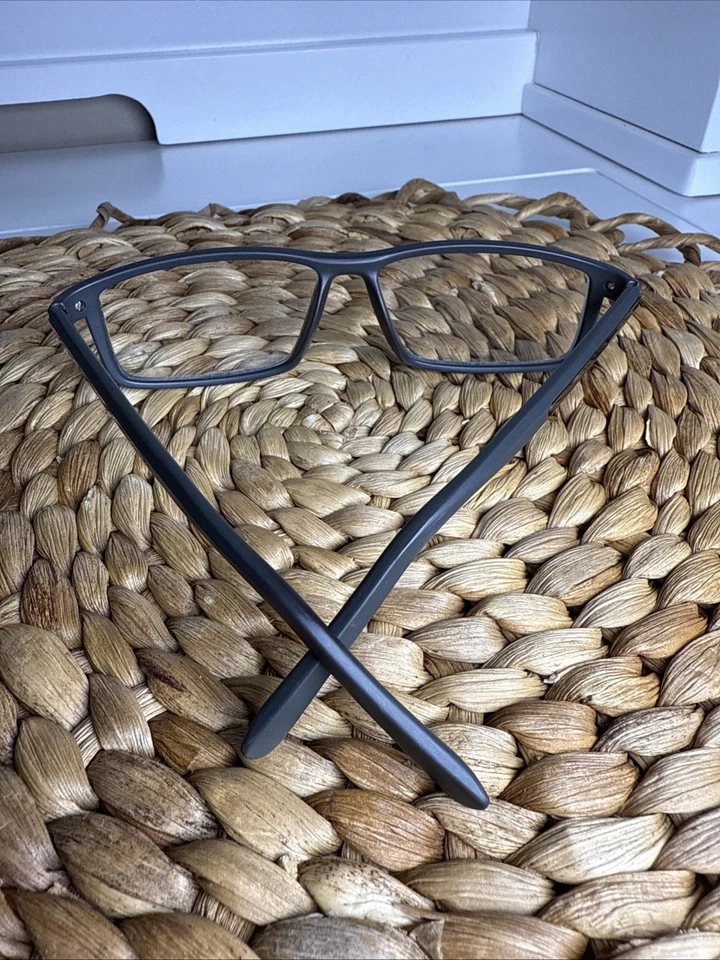 Armações de óculos Porsche Design A preto fosco quadrado aro completo 56-14-140 - Imagem 4 de 4