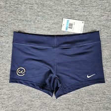 Nike Women's Medium Performance Navy/White Game Volleyball Shorts 108720-419 