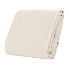 Uimoso 4x12 ft Cotton Canvas Tarp for Painting and Multi-Purpose Use