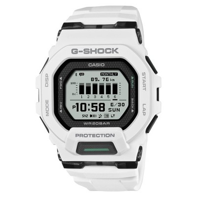 Casio G-Shock MOVE GBD-200-7 Step Tracker Bluetooth White Watch