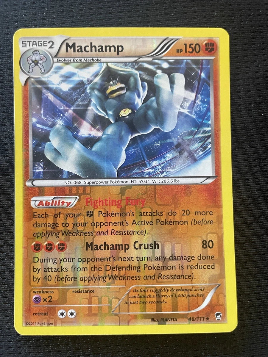 XY-Furious Fists Machamp Pokémon TCG Individual Collectible Card