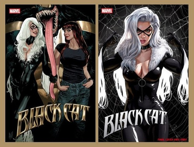 #ad BLACK CAT #7 ADAM HUGHES amp; IVAN TALAVERA VARIANT set 2 MARVEL 2026 2 11 26 NM $11.69