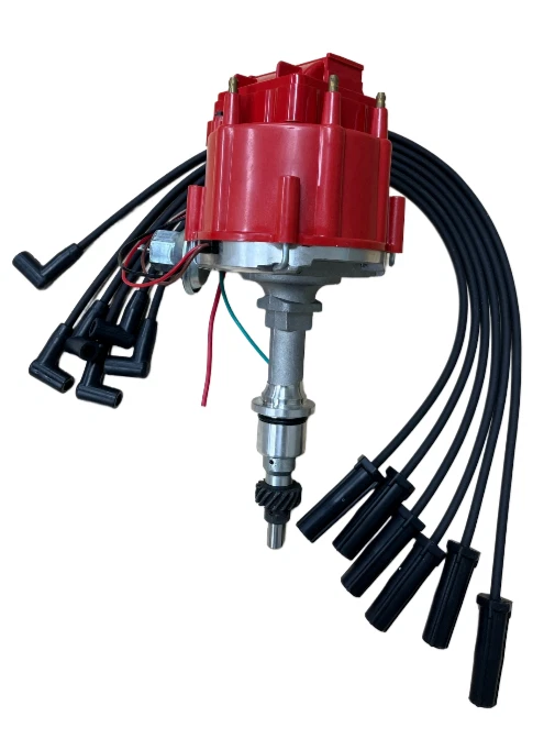 Distribuidor HEI con juego de cables para Ford F100 F150 F250 F350 E100 E250 E350 4,9 L Foto 3 de 4