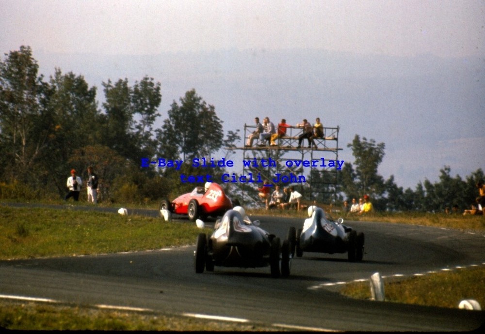 1960 September 24 1960 Watkins Glen 3 slides Formula Jr.  Sports Car Race SCCA