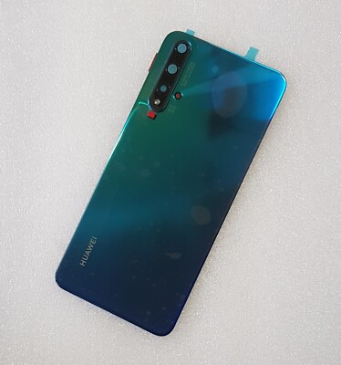 Original Huawei Nova 5T YAL-L61 Akkudeckel Deckel Backcover Crush Blue Blau NEU