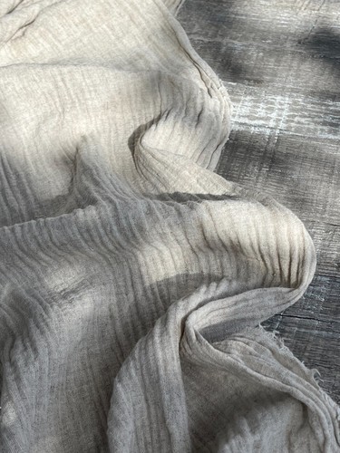 Muslin Fabric By 2 Meters- Organic Muslin Fabric - Linen Muslin Fabric- 2 Layer - Picture 6 of 14