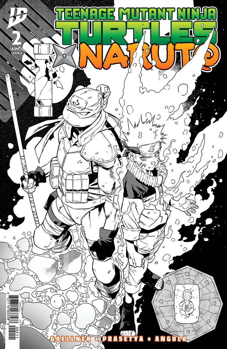 Teenage Mutant Ninja Turtles x Naruto Issue #2 - Jorge Jimenez