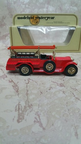 1978 MATCHBOX MODELS OF YESTERYEAR Y6-4 1920 ROLLS ROYCE FIRE ENGINE ISSUE6 - Picture 10 of 11