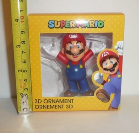 Super Mario Holiday Ornament Nintendo Xmas NES Bros Brothers 3D Happy Christmas