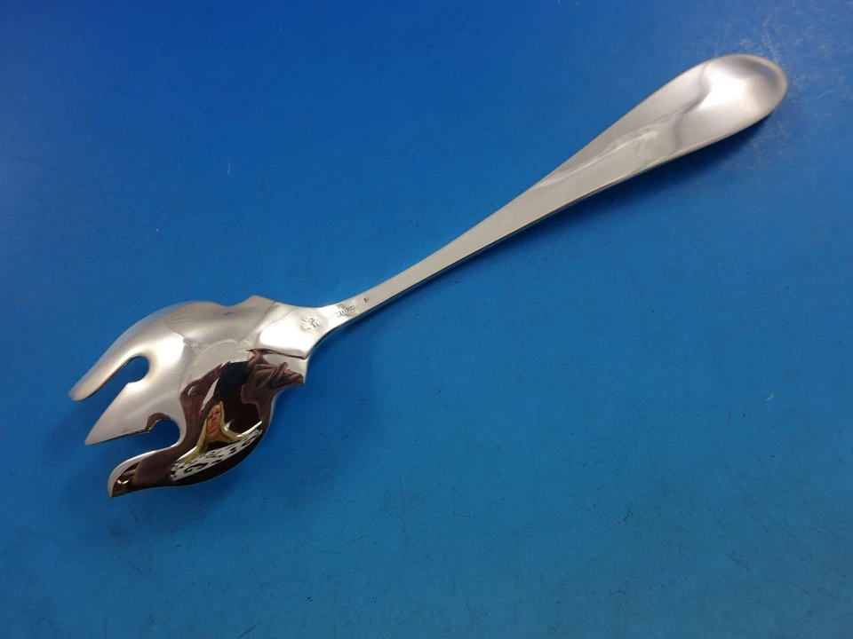 Tenedor de helado de plata esterlina Adam by Whiting-Gorham estilo Chantilly personalizado Foto 4 de 4