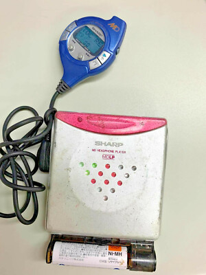 SHARP MDヘッドホンプレーヤー MD-ST70-P SHARP MDヘッドホンプレーヤー MD-ST70-P SHARP MD HEADPHONE MD
