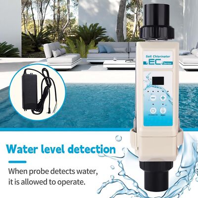 Easy Use Ec20 Salt Water Pool Chlorine Generator System Chlorinator   26,000 gal
