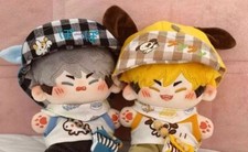 Presale Haikyuu miya osamu miya atsumu 15cm Plush Doll Dress up Toy Anime