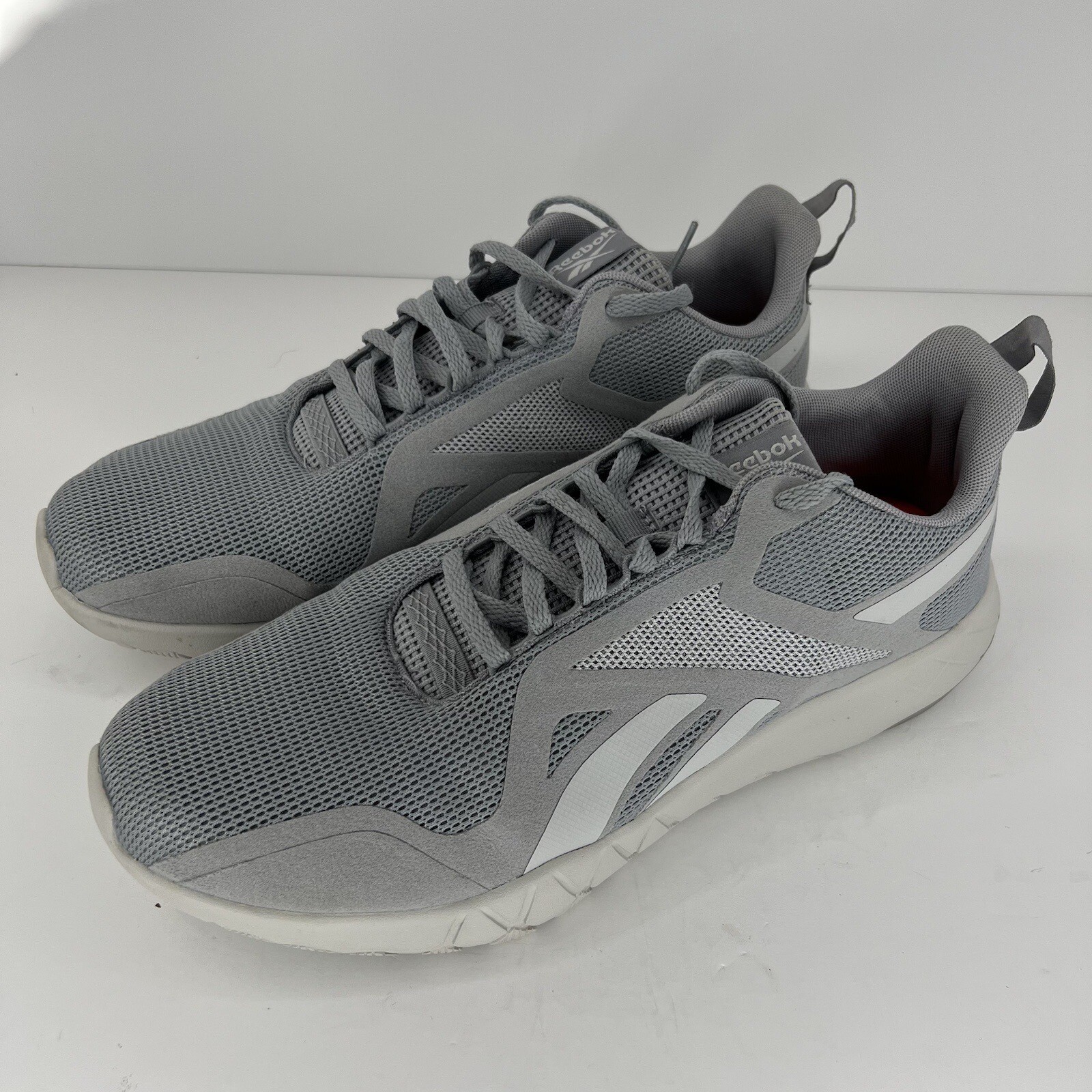 Reebok Flexagon Force 3.0 FX1920 Mens Size 9.5 Gray Running Shoes Sneakers