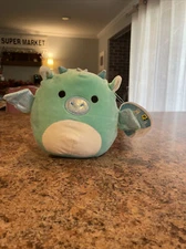 Kelly Toys Squishmallow 8 Inch Miles The Dragon. Brand New. FAST SHIPPING!