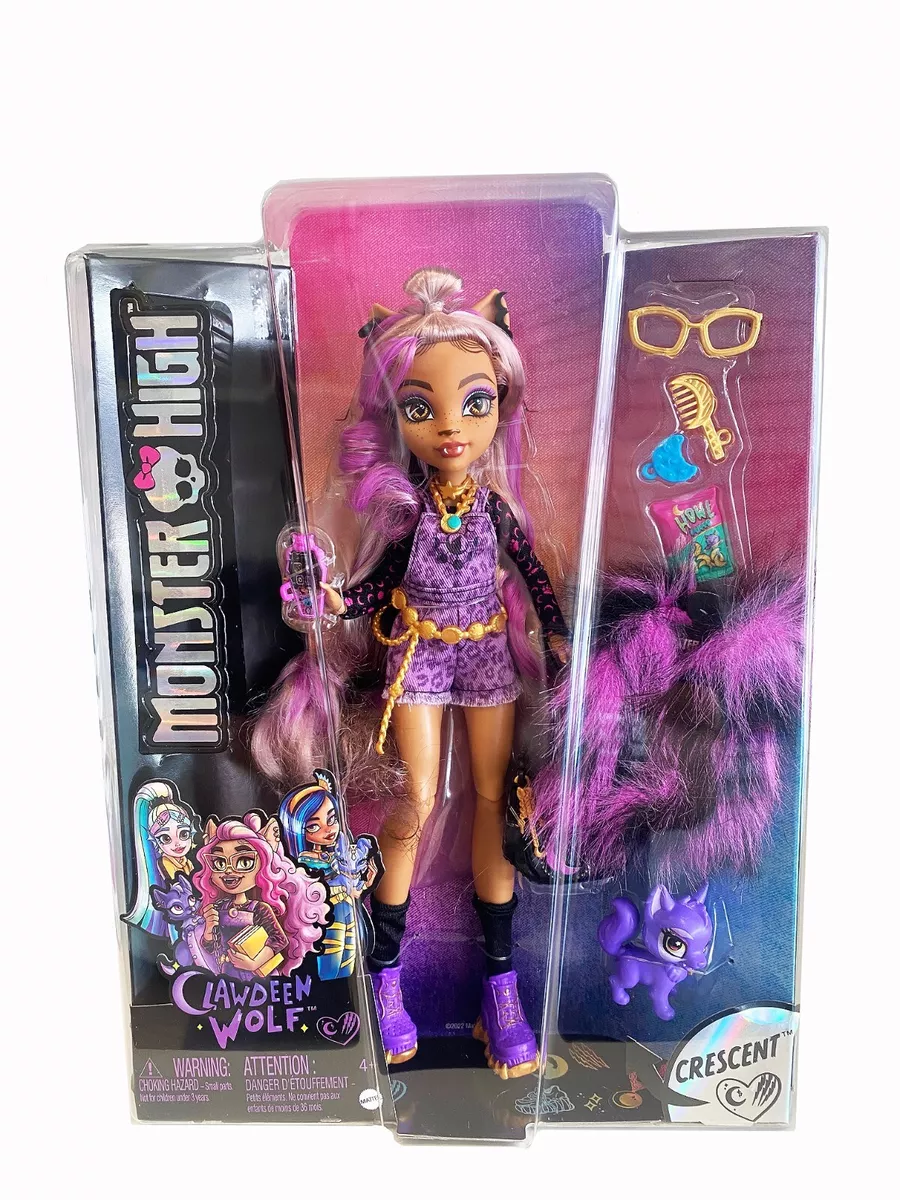 Mattel Monster High Clawdeen Doll - Free Shipping