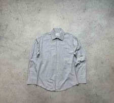 Yves Saint Laurent Button Up Checked Shirt Vintage YSL