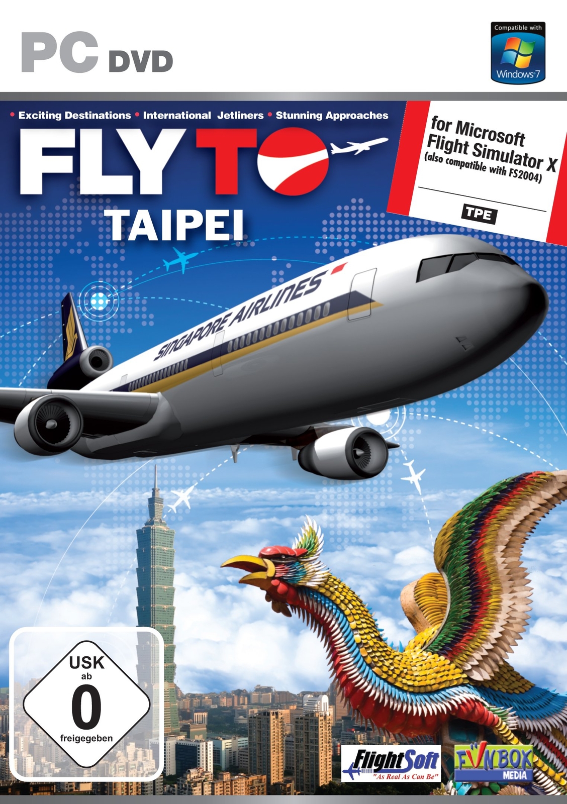 Fly To Taipei Add-On for FS 2004 and FSX (PC DVD) (PC)