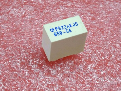 Lot De 5 Condensateurs 226nF 0.226µF 63v 1% – CKM111A, Axial Polycarbonate Métallisé