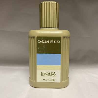 Casual Friday by Escada After Shave Splash for Men 2.5 fl oz New NO Box
