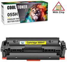 1PK Yellow Toner Compatible for Canon 055H ImageClass MF741Cdw MF743Cdw MF745Cdw