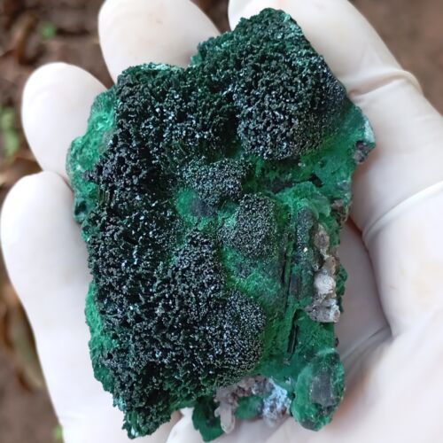 Chrysokoll Malachit und Quarz - Mashamba West Mine DRC Kongo - Bild 7 von 12