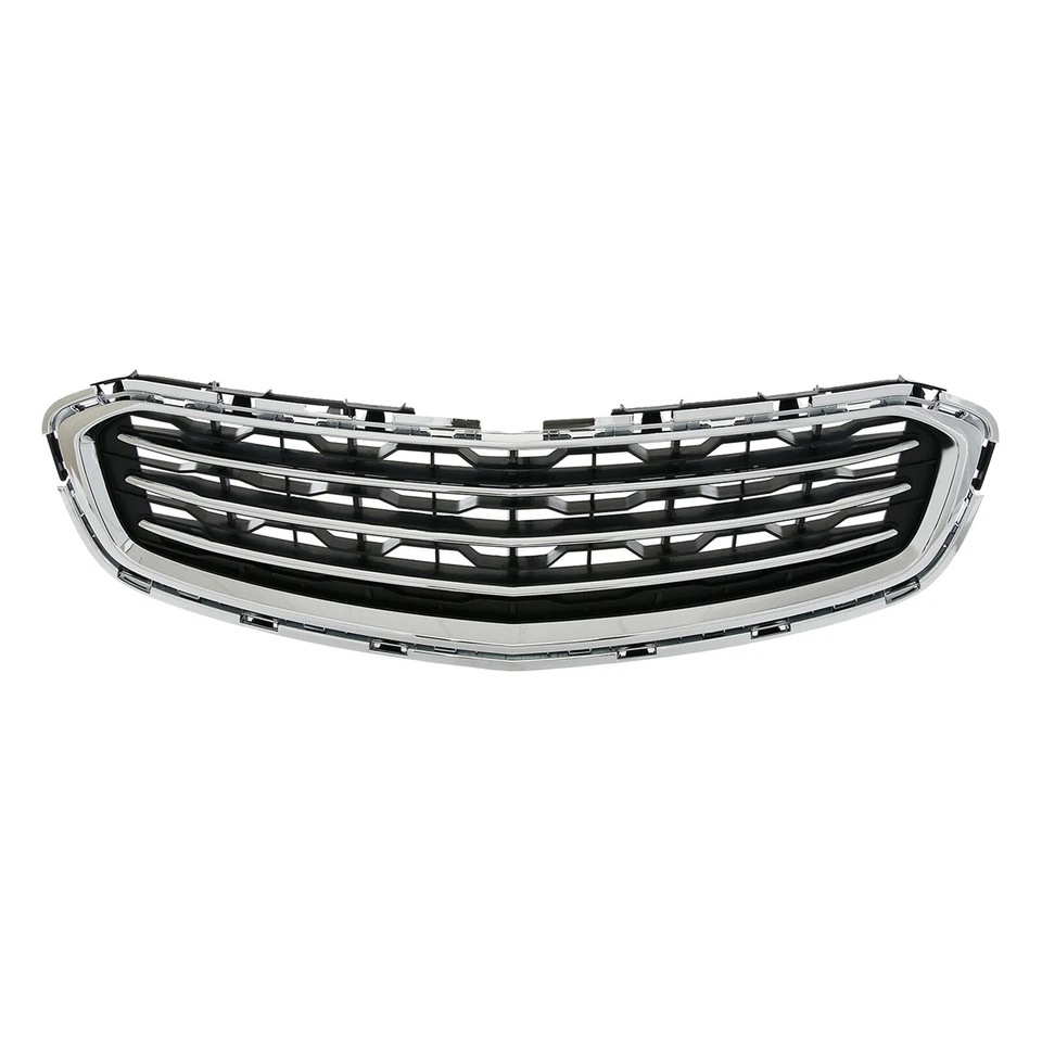 Front Upper&Lower Grille Chrome Kit Fit For 2015 Chevrolet Cruze 2016 Limited Foto 2 de 4