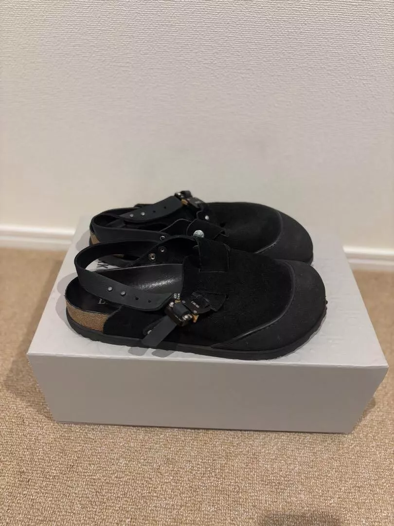 Mules Dior Birkenstock Tokyo taille 40 homme couleur noir occasion du Japon