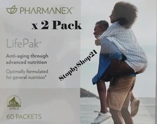 [2pk] Nu Skin NuSkin Pharmanex LifePak Anti-Aging Formula Exp 05/2026 "NEW LOOK"