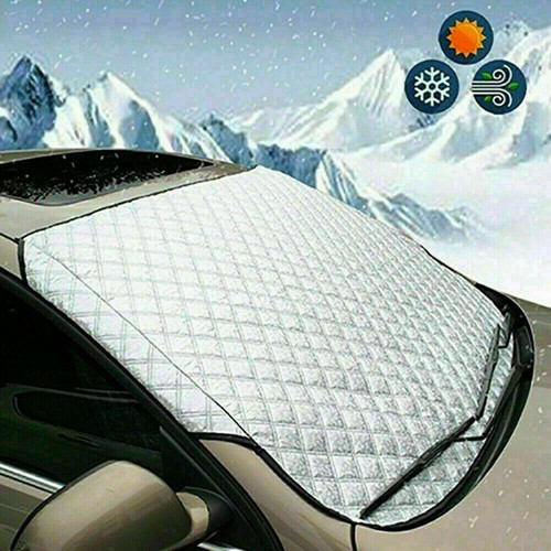 Car Magnetic Windshield Cover Winter Ice Frost Guard N9Z2 Sunshade --us - Afbeelding 1 van 12