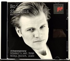Boje Skofhus Baritone: Schwanengesang Schubert’s Last Songs Helmut Deutsch *Mint