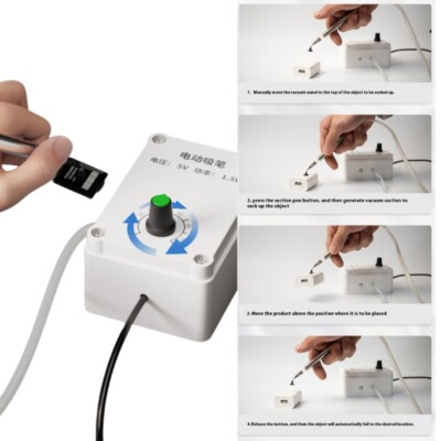 Handheld Vacuum Pen With Adjustable Suction For IC CPU Chip Electronics