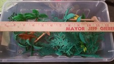 Palm Trees - Model Railroad Tree - mix of lots of palm trees for modeling