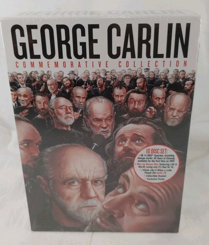 George Carlin Commemorative Collection 10-DVD Set - New Sealed Mint