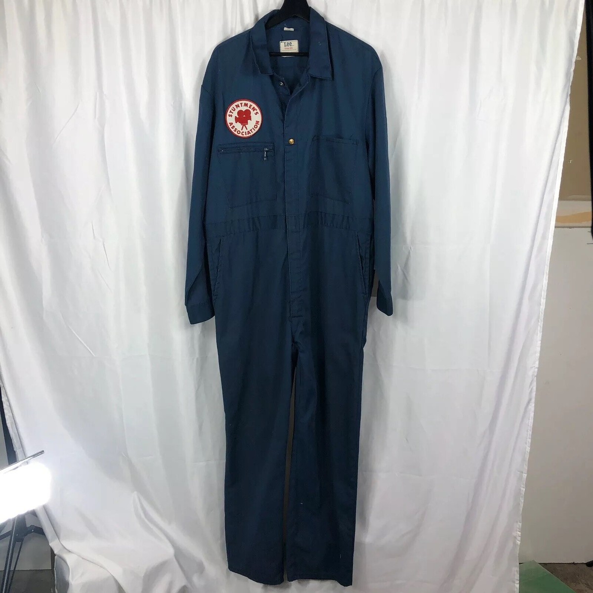 1950s Lee Patched Coverall Jumpsuit Stuntman Parachute Club | eBay