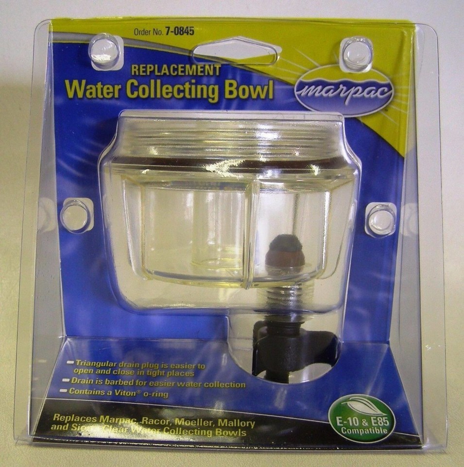 Marpac Clear BOWL For Fuel Filter Water Separator S3213S3214 Rep