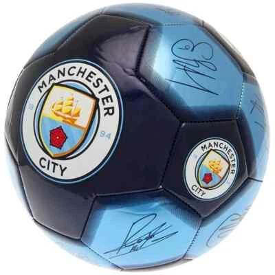 Manchester City FC Fußball Größe 1 Geschicklichkeit Unterschrift Fan Geschenk offiziell lizenziert