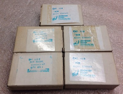 Lot Of 5, Anderson Power Cat. 958, Recept Contact, 2 Per Box, Shipsameday#107J