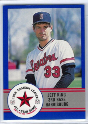1988 ProCards Eastern League All-Star Game #E-16 Jeff King