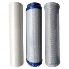 HMA Filter Cartridge Set for Heavy Metal Reduction including KDF/GAC Filter