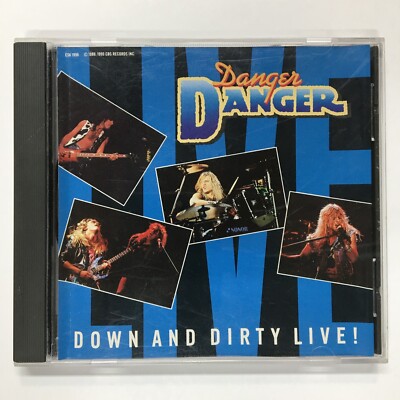 Down And Dirty Live! by Danger Danger (CD, 1990, Epic) DADC
